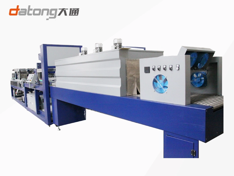 Full Automatic Half-tray Shrink Wrap Bottle Packing Machine