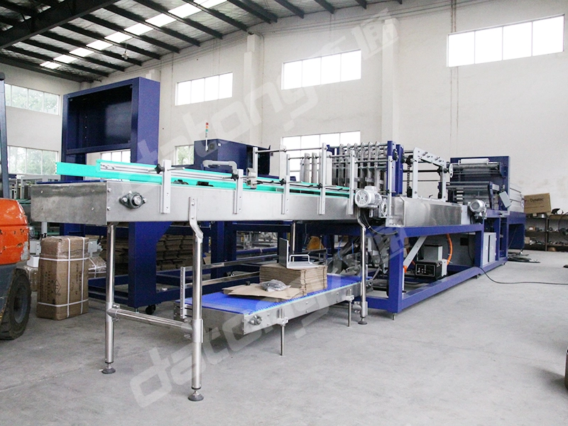 Full Automatic Half-tray Shrink Wrap Bottle Packing Machine