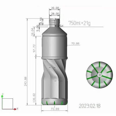 750ml+21g