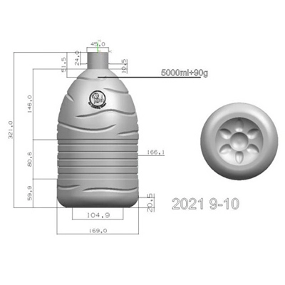5000ml+90g
