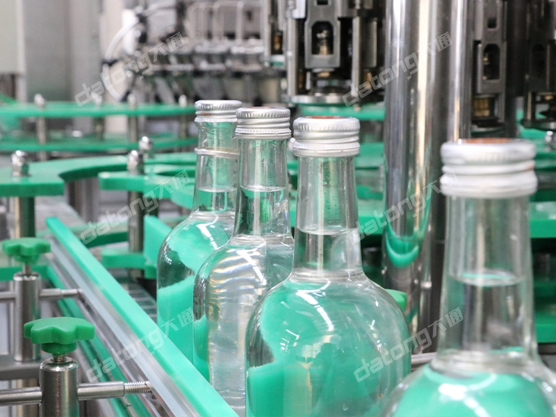 10000BPH Glass Bottle Juice With Pulp Filling Machine