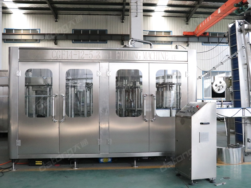 1500BPH CGF14-12-5 water filling machine for 5-10L