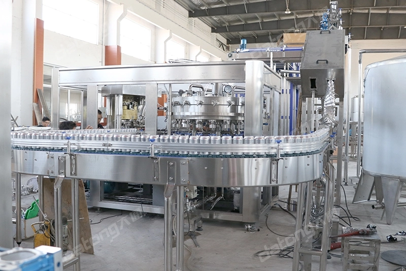 10000CPH YDGF20-4 Carbonated Can Filling Machine