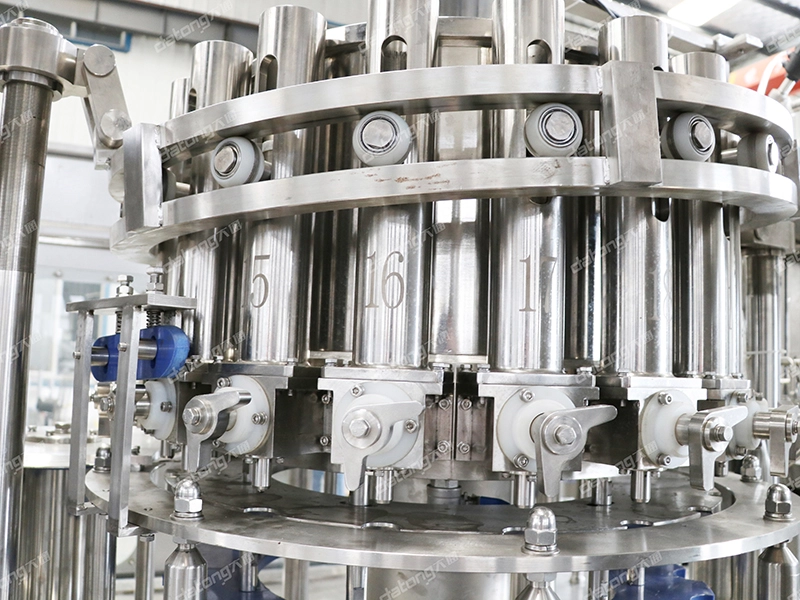 6000BPH RCGF18-18-18-6 PET Bottle  Juice Filling Machine 4-in-1
