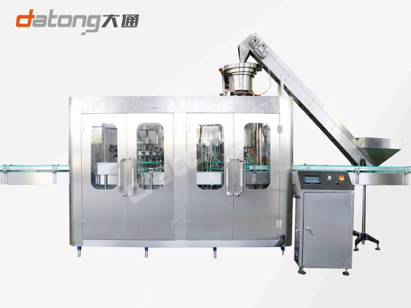 5000BPH Full Automatic Glass Bottle Carbonated Beverage Filling Machine