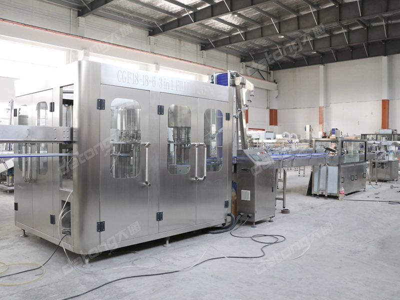 6000BPH 18-18-6 Bottle Mineral Water Bottling Machine