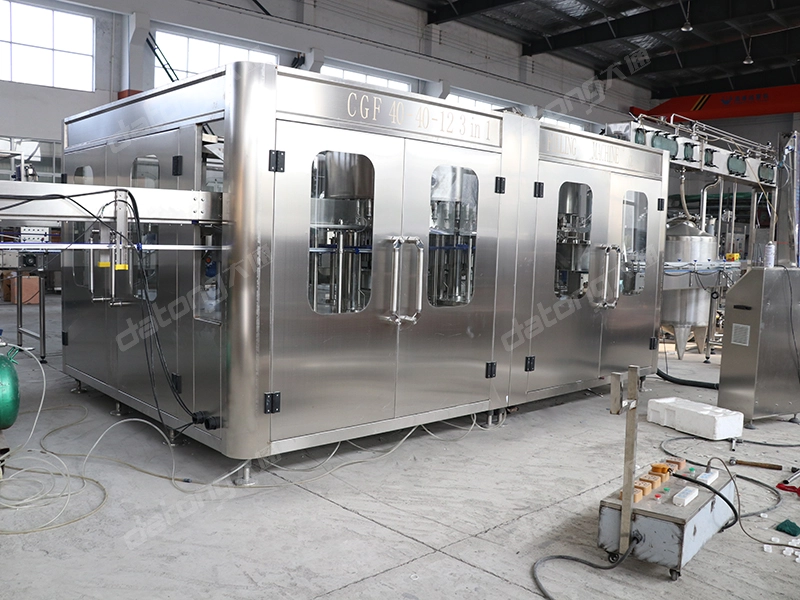 20000BPH 40-40-12 Bottle Mineral Water Filling Machine