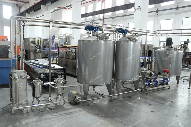 Carbonated Beverage Mixing system
