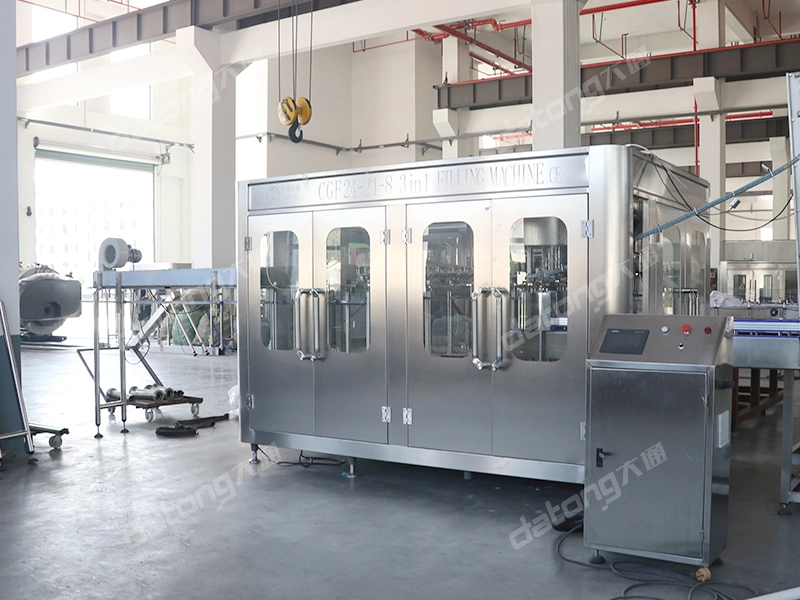 10000BPH 24-24-8 Mineral Water Filling Machine Production Line
