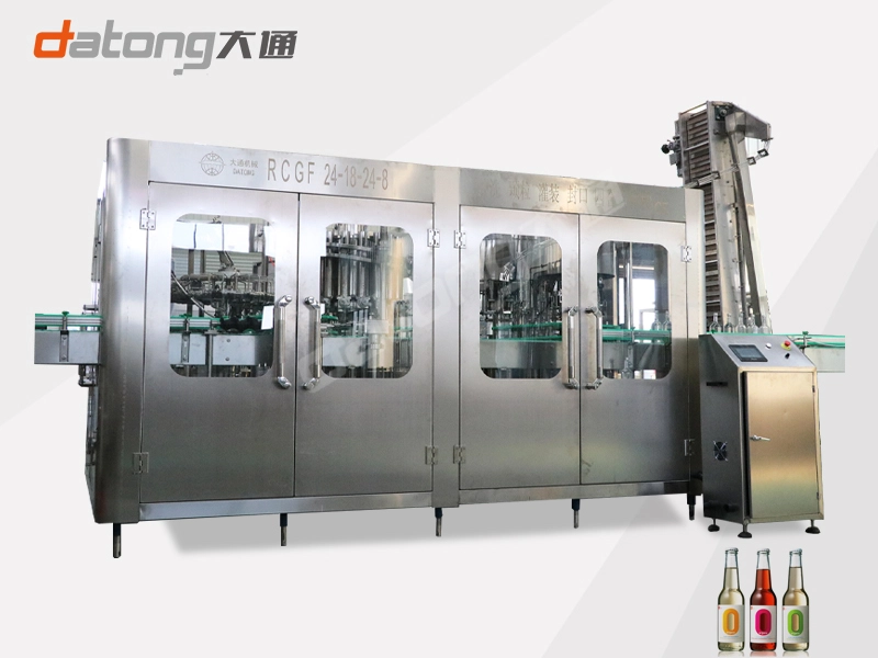 10000BPH Glass Bottle Juice With Pulp Filling Machine
